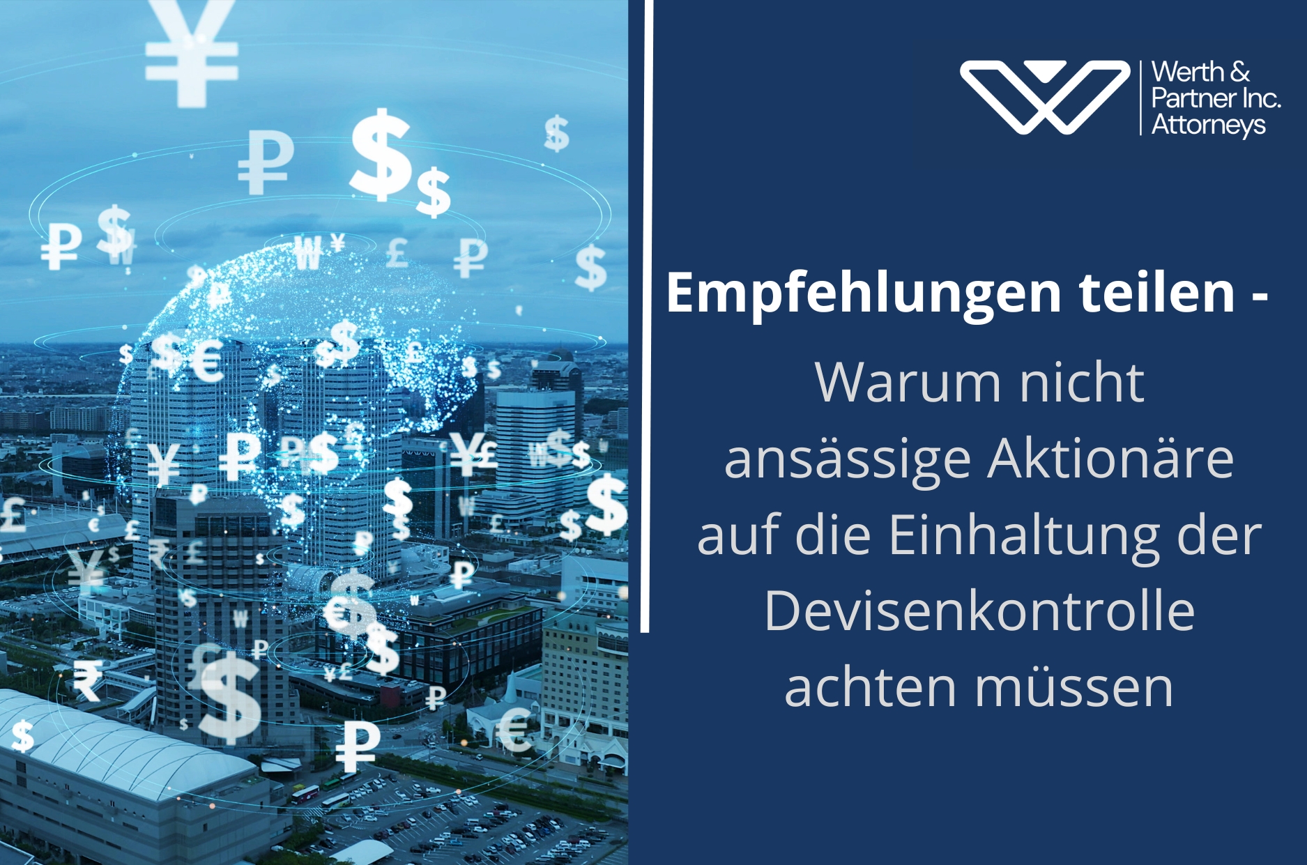 Empfehlungen teilen -Warum nicht ansässige Aktionäre auf die Einhaltung der Devisenkontrolle achten müssen