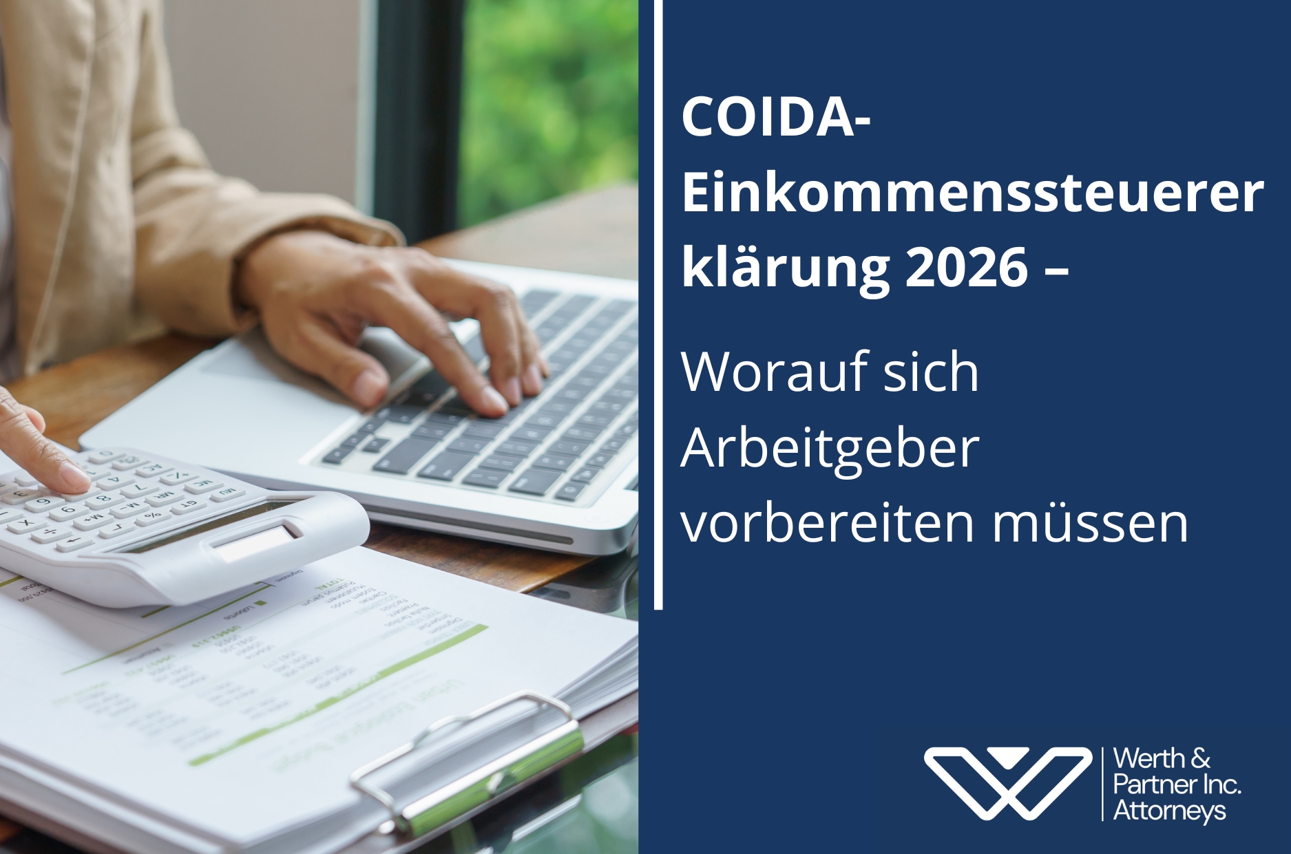 COIDA-Einkommenssteuererklärung 2026 – Worauf sich Arbeitgeber vorbereiten müssen