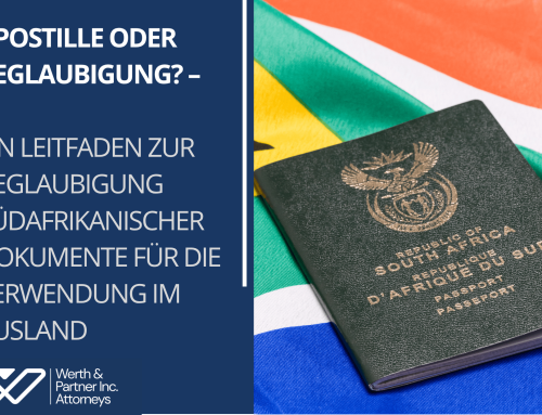 Apostille oder Beglaubigung? –  Ein Leitfaden zur Beglaubigung südafrikanischer Dokumente für die Verwendung im Ausland